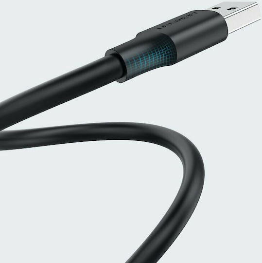Ugreen USB 2.0 Кабел USB-A мъжки - USB-A мъжки Черен 0.5м 10308