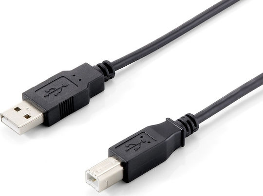 Equip USB 2.0 Cable USB-A male - USB-B male 1.8m (128860)