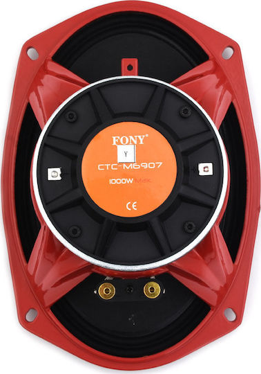 PerVoi Car Speaker CTC-M6907 6x9" with 400W RMS (Midrange)