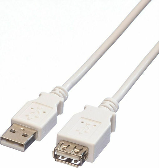 Roline USB 2.0 Cable USB-A male - USB-A female 3m (11.99.8961)