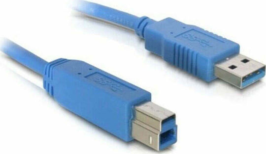 DeLock USB 3.0 Cable USB-A male - USB-B male 3m (82581)