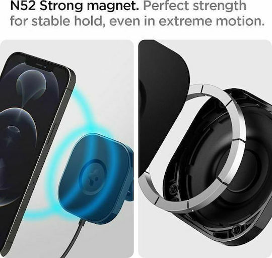 Spigen ITS35W Auto Handyhalterung mit Magnet MagSafe Schwarz