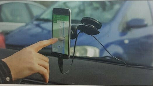 Forever Car Mobile Mount with Magnet Black
