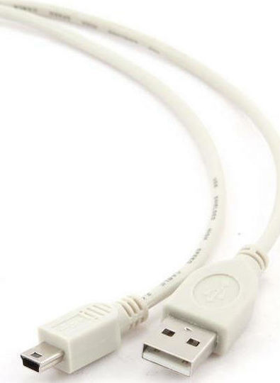 Cablexpert 1.8m USB 2.0 Cable A-Male to mini B-Male Gray (CC-USB2-AM5P-6)