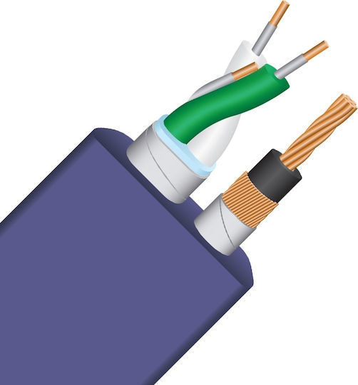 Wireworld USB 2.0 Кабел USB-A мъжки - USB-B мъжки Лилав 3м
