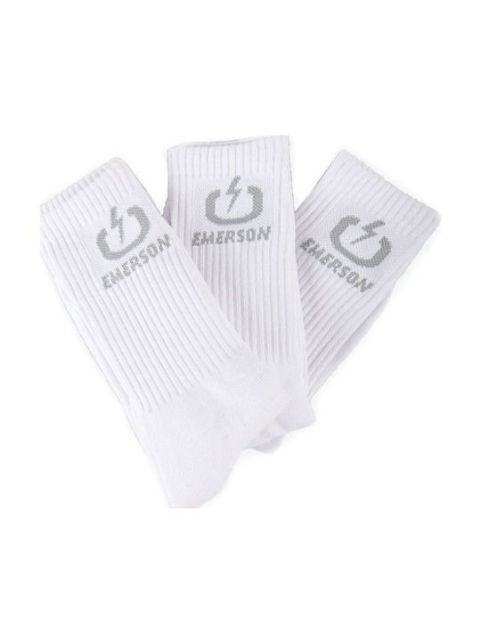 Emerson Socks White 3Pack