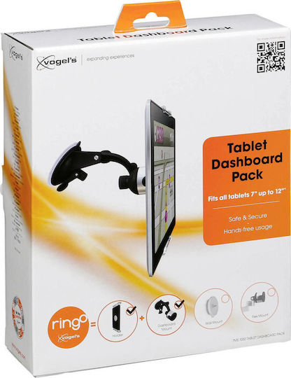 Vogel's Βάση Κινητού και Tablet Αυτοκινήτου με Ρυθμιζόμενα Άγκιστρα
