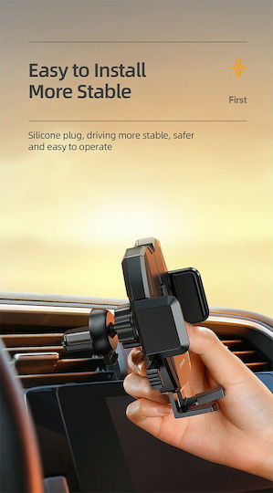 Joyroom Car Mobile Mount with Adjustable Hooks Black