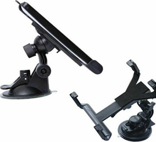 NSP Βάση Tablet Αυτοκινήτου 7'' - 10.2'' Tablet Holder με Ρυθμιζόμενα Άγκιστρα Μαύρη