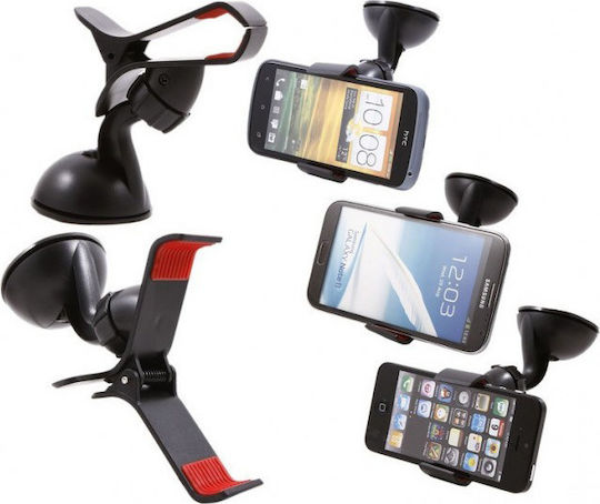 Setty Βάση Κινητού Αυτοκινήτου Universal Clip Holder με Κλιπ-Μανταλάκι