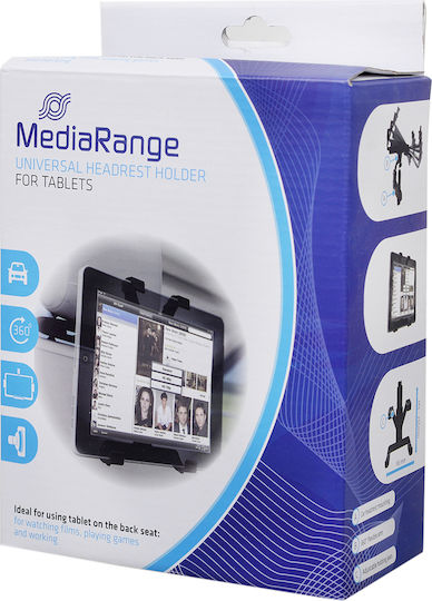 MediaRange Βάση Κινητού και Tablet Αυτοκινήτου με Ρυθμιζόμενα Άγκιστρα
