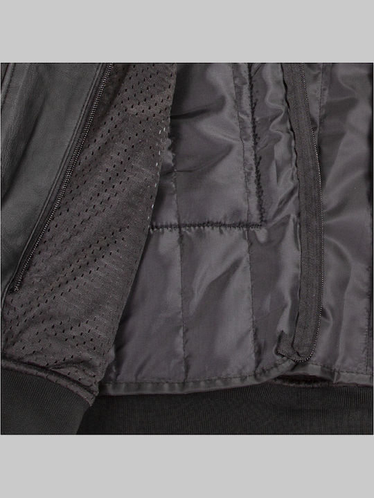 Bullet 4 Season Leather Men's Riding Jacket Black