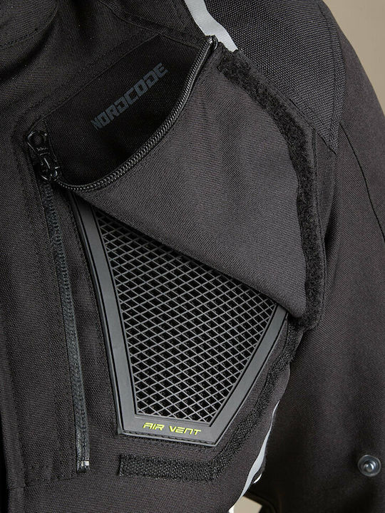 Nordcode Pantera Men's Motorcycle Jacket 4 Seasons Waterproof Black