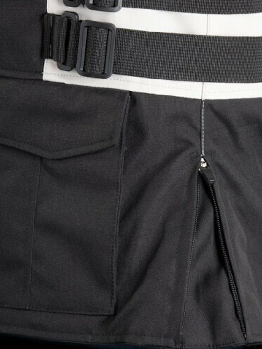 Nordcode Rhyno Men's Motorcycle Jacket 4 Seasons Waterproof Black/Grey