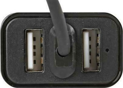 Lampa Φορτιστής Αυτοκινήτου 5.8A με Θύρες: 2xUSB μαζί με Καλώδιο Micro-USB
