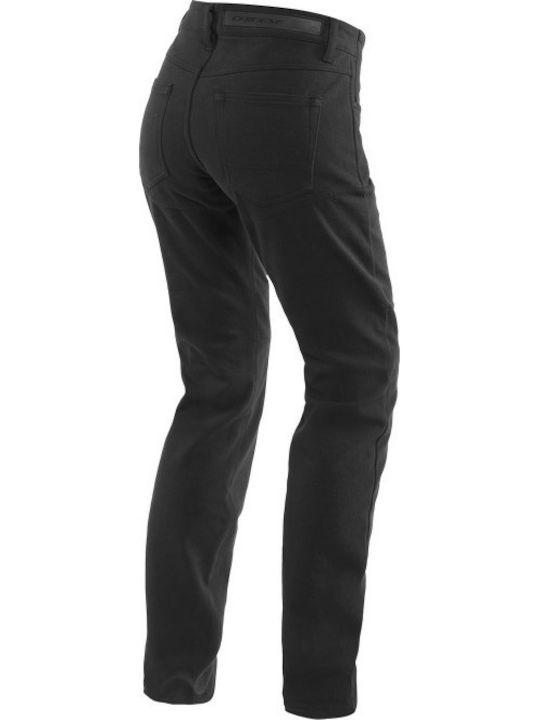 Dainese Casual Regular Bărbați Pantaloni Motocicletă 4 Anotimpuri Negru