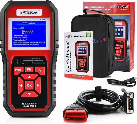 Konnwei Car Diagnostics Digital Tool OBD 2 Compatible Android