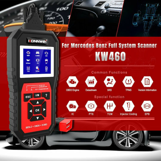 Konnwei Car Diagnostics Digital Tool OBD 2
