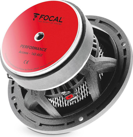 Focal ISN 100 Σετ Ηχεία Αυτοκινήτου Διαιρούμενα 6.5" με 80W RMS (2 Δρόμων)