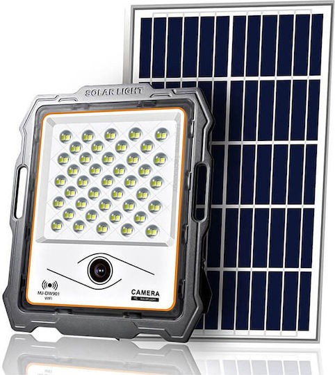 Wasserdicht Solar LED Flutlicht 100W Kaltweiß WiFi IP67