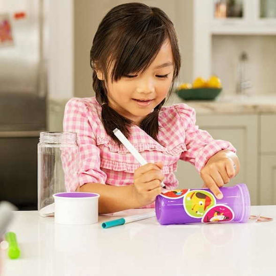 Munchkin Baby Cup Miracle Insulated Sticker made of Purple Plastic 266ml for 18m+