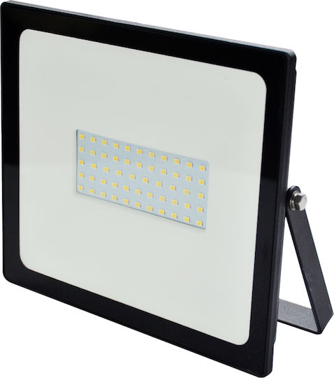 Spot Light Στεγανός Προβολέας LED 50W Ψυχρό Λευκό 6000K IP65