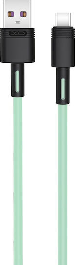 XO Cablu USB 2.0 USB-C Masculin - USB-A Verde 1m 16.005.0100