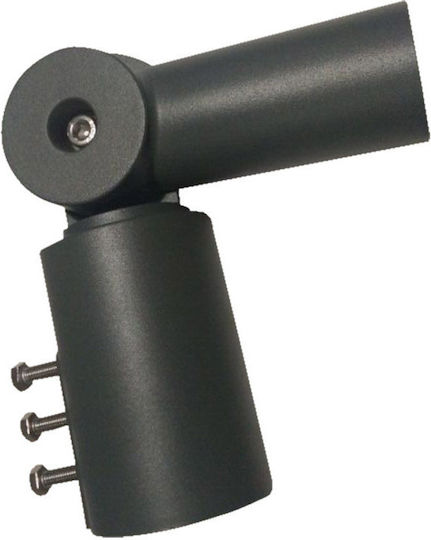 V-TAC Mounting Base for Lighting Fixtures made of Aluminum Arm Black 3624