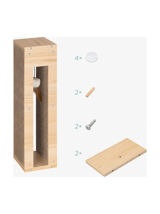 Navaris Stâlp pentru zgâriat pisici Maro 30x30x61.5cm