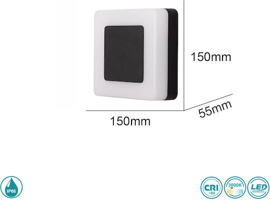 SoleLuce Стенен Външен Плафон LED IP65