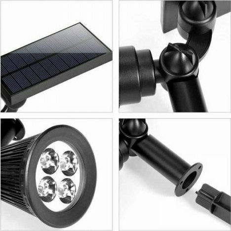 Timeless Tools Σετ 2 Καρφωτά Ηλιακά Φωτιστικά IP65