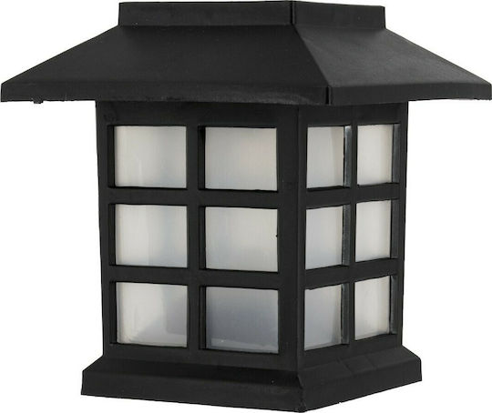 GloboStar Spiked Solar Light Traffic light 1W 50lm Cold White 6000K with Photocell IP65