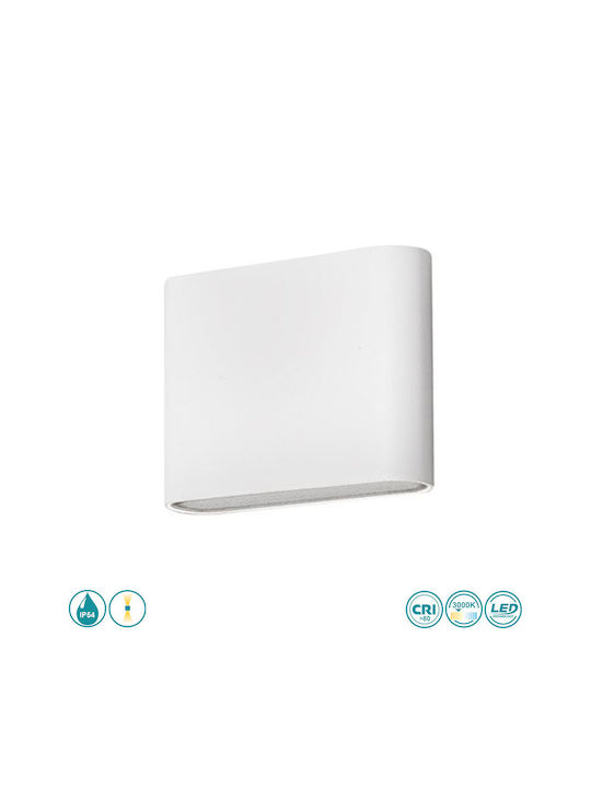 SoleLuce Aplica de exterior montată pe perete LED IP54