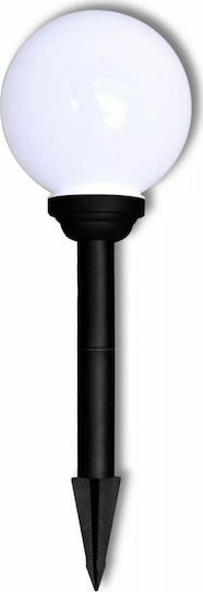 vidaXL Set of 3 Stake Solar Lights Balls 1.2W Warm White with Photocell