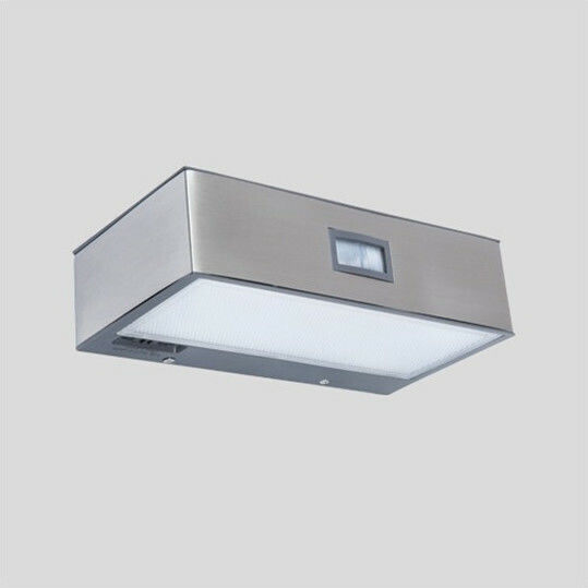 Lutec Brick Wall Mounted Solar Light 2W 150lm Natural White 4000K with Motion Sensor and Photocell IP44 9.5cmx18cmx4.8cmcm