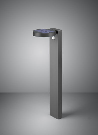 Trio Lighting Posadas Solar Light Floor Column 4.5W 290lm Warm White 3000K with Photocell IP44 15cmx19.5cmx60cmcm
