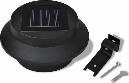 vidaXL Σετ 6 Επιτοίχια Ηλιακά Φωτιστικά 0.6W Ψυχρό Λευκό με Φωτοκύτταρο