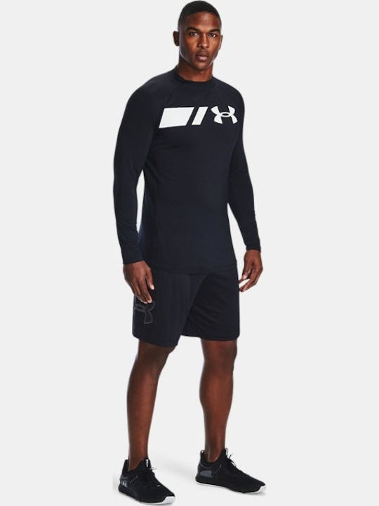 Tech Graphic Men's Athletic Shorts Black