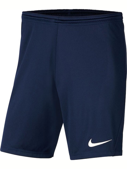Dry Park III Men's Sports Shorts Dri-Fit Navy Blue