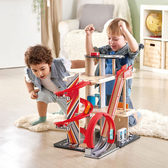 Hape Gearhead Stunt Garage Γκαράζ