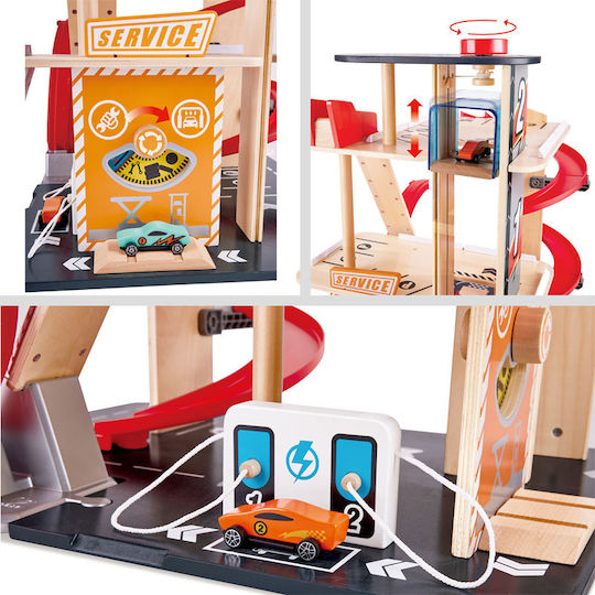 Hape Gearhead Stunt Garage Γκαράζ