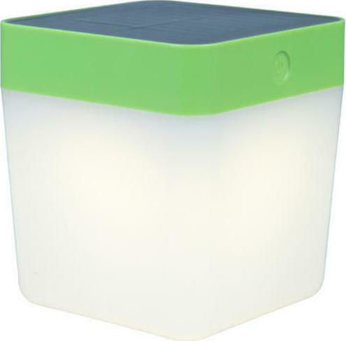 Lutec Cube Lampă Solară pardoseală 1W 100lm Alb Cald 3000K cu Fotocelulă IP44
