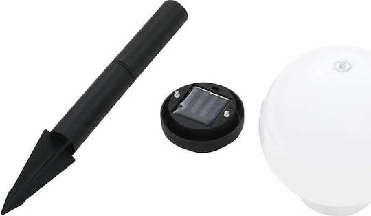 vidaXL Σετ 6 Καρφωτά Ηλιακά Φωτιστικά Μπάλες 0.24W RGB με Φωτοκύτταρο IP44 4εκ.