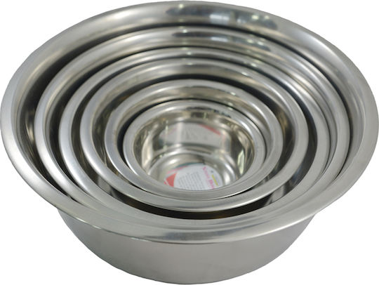 Croci Steel Dos Metallic Bowl Food & Water for Dog 500ml 13cm in Silver Color C6FK3050