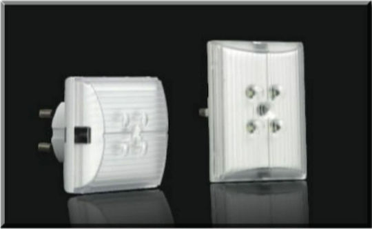 Olympia Electronics Rechargeable LED Night Light Spot Plug GR-11 1pcs