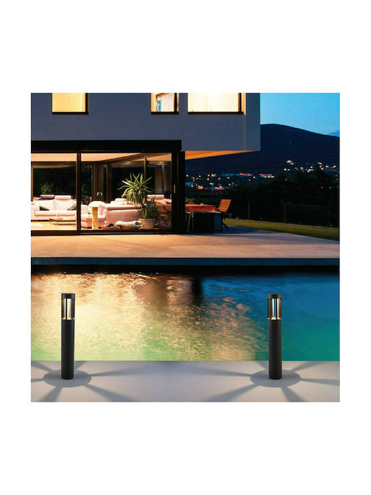 SoleLuce Outdoor Floor Lamp Small Post IP54 Black