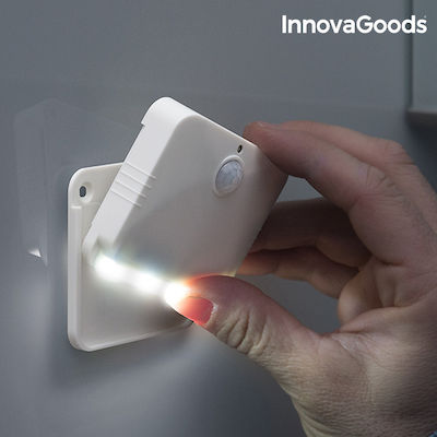 InnovaGoods LED Φωτιστικό για Ντουλάπες με Μπαταρία και Αισθητήρα Κίνησης