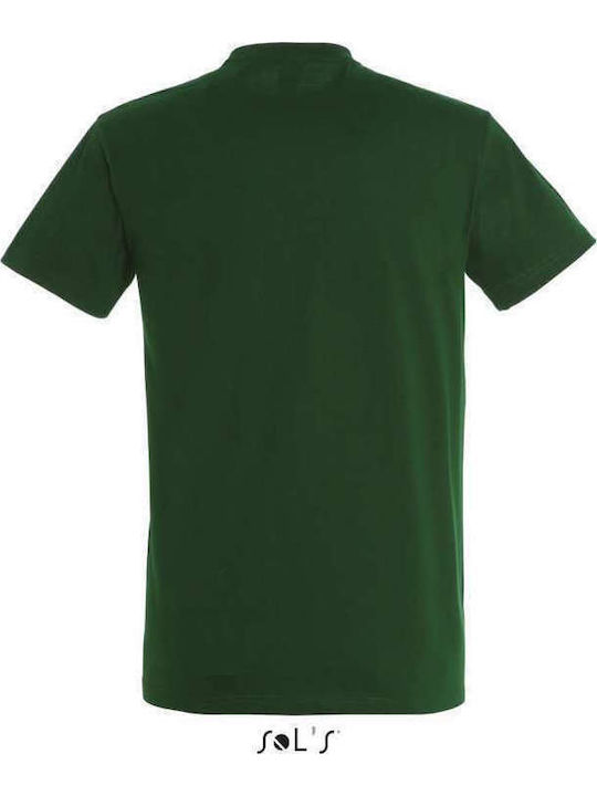 Sol's Imperial Men's Short Sleeve Promotional T-Shirt Bottle Green