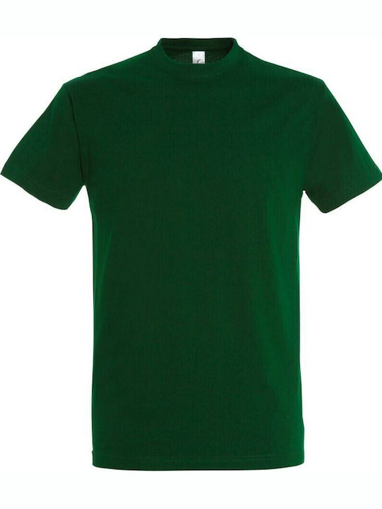 Sol's Imperial Men's Short Sleeve Promotional T-Shirt Bottle Green