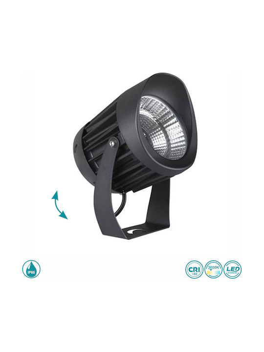 SoleLuce Lamp Projector Outdoor IP65 Black